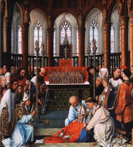 Exhumación De San Huberto — Rogier Van Der Weyden