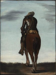 Man On Horseback — Gerard Ter Borch The Younger