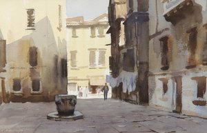 Courtyard, Venice — Edward Seago