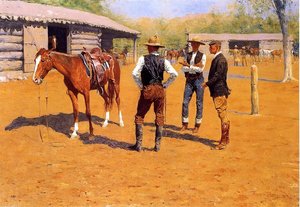 Buying Polo Ponies In The West — Frederic Remington