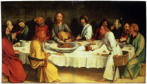Last Supper (coburg Panel) — Matthias Grünewald