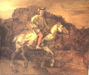 El Cabalista Polaco — Rembrandt Van Rijn, Baroque