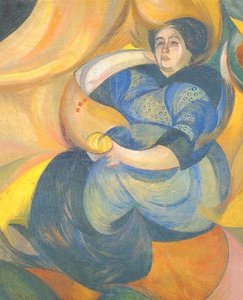 Female Portrait — Oleksandr Bogomazov (alexander Bogomazov)