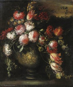 Still life with flowerpot