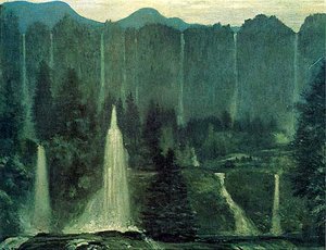 Many Waters, (painting) — Arthur B. Davies