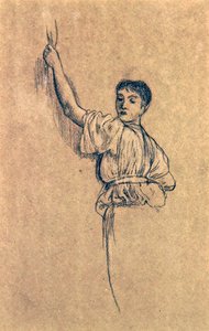 Study Of A Maiden For The Advent Of Spring, — ウォルター・クレーン