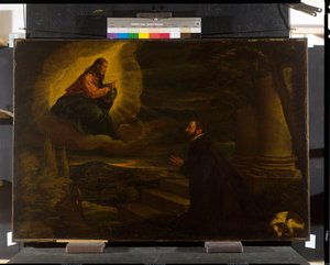 Christ Appearing To A Nobleman — Леандро Бассано