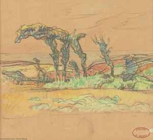 House On A Hill — Henri Moret
