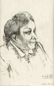 Drawing of Dame Jocelyn Barrow