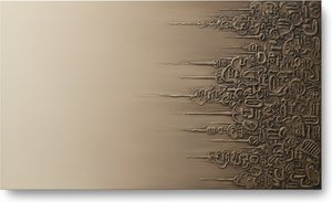 Echoes Of Ancient Earth: A Monolithic Study In Ochre And Silent Shadows — David Moreau, Plaster & Texture Art