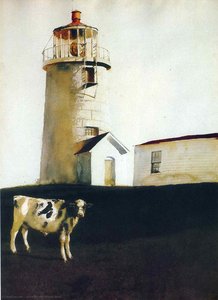 Island Steer — Jamie Wyeth