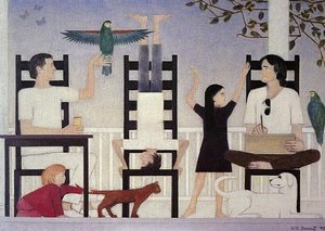 Three Chairs Ii — Will Barnet