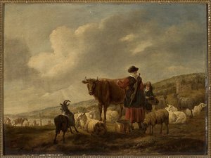 Pastoral Scene — Якоб Ван Стрий