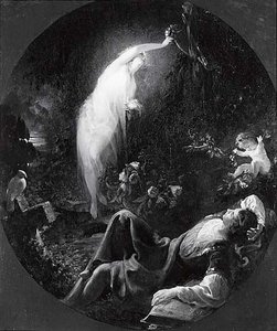 Poet's Dream, (painting) — Emanuel Gottlieb Leutze