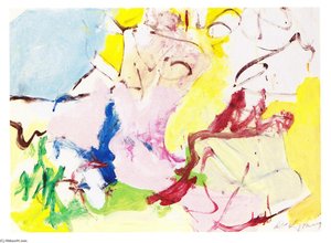 Landscape Of A Woman — Willem De Kooning, Abstract Expressionism