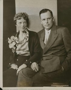 Amelia Earhart (with George Palmer Putnam)