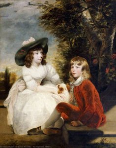 The Angerstein Children — Sir Joshua Reynolds, Neoclassicism