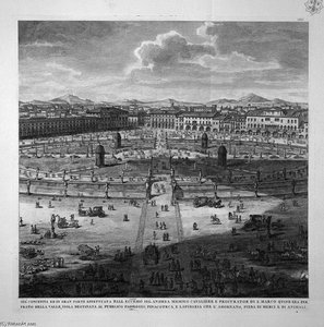 Perspective Of New Square In Padua — Giovanni Battista Piranesi