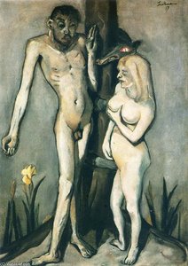 Adam And Eve — Max Beckmann