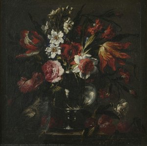 Vase Of Flowers, A Pair — Juan De Arellano, Baroque