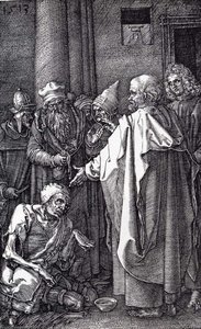 San Pedro Y San Juan Sanan Al Cojo — Albrecht Dürer, Renacimiento Del Norte