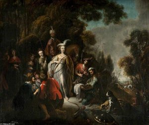 Meleager Presents The Calydonian Boar To Atalanta