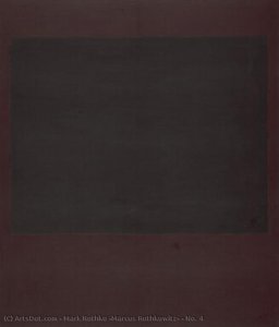 No. 4 — Mark Rothko, Color Field Painting
