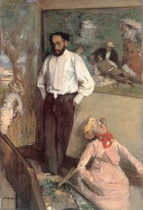 Portrait Des Malers Henri Michel-lévy — Hilaire-germain-edgar Degas