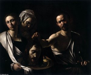Salome Con La Cabeza De San Juan El Bautista — Caravaggio