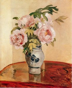 Roze peonije