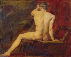 Study Of Male Nude — William Etty