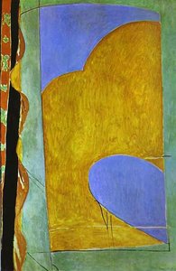 Yellow Curtain — Henri Matisse, Fauvist
