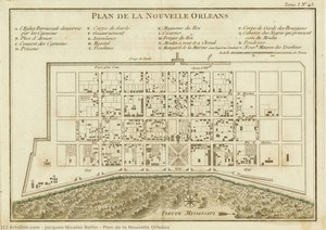 Plan de la Nouvelle Orleans