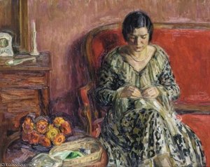 The Red Sofa — Louis Ritman