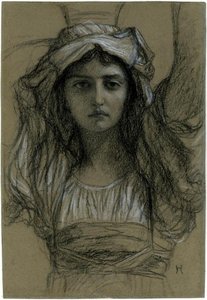 Study for 'Les Filles d'Alvito'