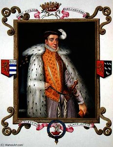 Portrait Of Henry Fitzalan 12th Earl Of Arundel From 'memoirs Of The Court Of Queen Eliz — Sarah Countess Of Essex