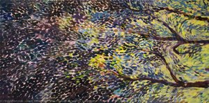 Tree Triptych (triptych, Left Panel) — Mark Bearpark