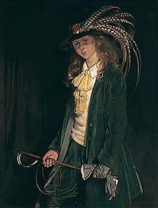 Gardenia St George With Riding Crop — Sir William Newenham Montague Orpen