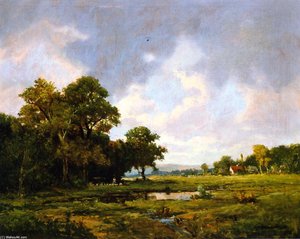 Pastoral Landscape — Jerome B. Thompson