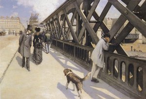 The Pont Du Europe — Gustave Caillebotte