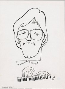 Caricature of Stanisław Bunin