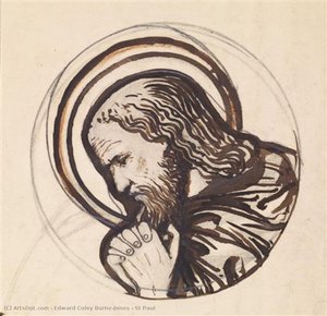 St Paul — Edward Coley Burne-jones, Pre-raphaelite Brotherhood