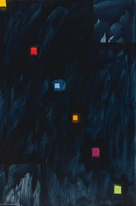 San Francisco (night) — Mary Heilmann