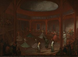 Whirling Dervishes, Jean Baptiste Vanmour, c. 1720 - c. 1737