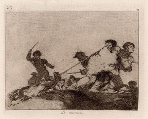 Lo Merecia 1 — Francisco José De Goya Y Lucientes, Romanticism