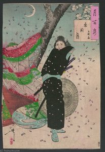 Moon Over Shinobugaoka — Tsukioka Yoshitoshi