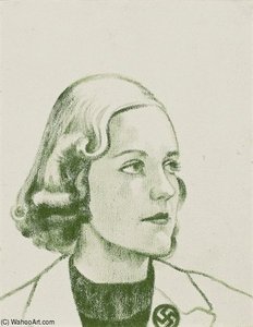 Unity Mitford — Ronald Brooks Kitaj