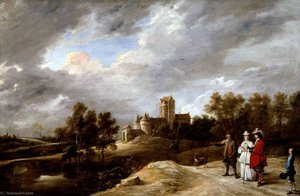 A Castle And Its Proprietors — David Teniers The Younger