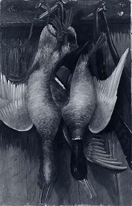 Two Dead Ducks, (painting)
