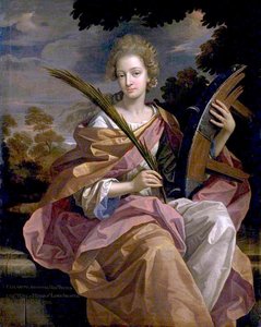 Elizabeth Panton As Saint Catherine — Benedetto Gennari The Younger